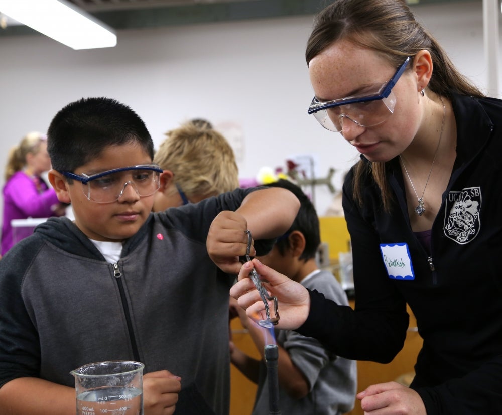 Chemistry Outreach Program Encourages FifthGraders The Current